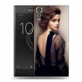 Дизайнерский пластиковый чехол для Sony Xperia XZs Эмма Уотсон