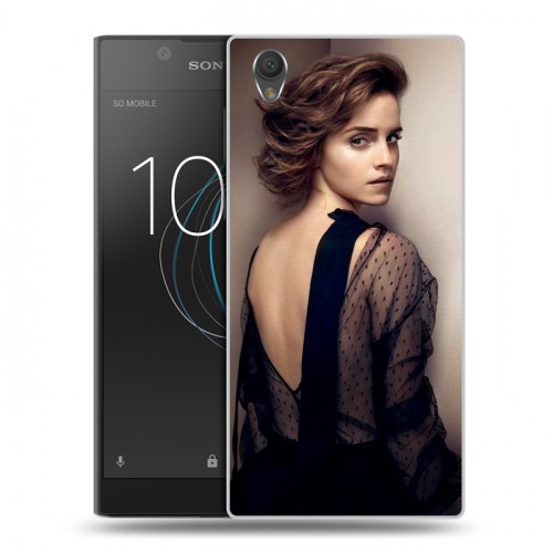 Дизайнерский пластиковый чехол для Sony Xperia L1 Эмма Уотсон