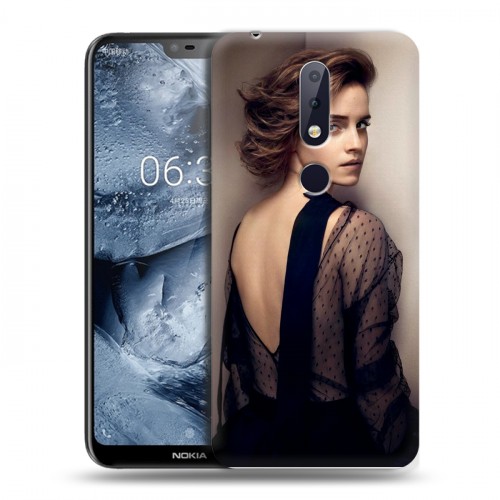 Дизайнерский пластиковый чехол для Nokia 6.1 Plus Эмма Уотсон