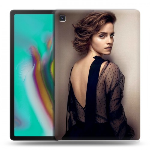 Дизайнерский силиконовый чехол для Samsung Galaxy Tab S5e Эмма Уотсон
