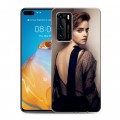 Дизайнерский пластиковый чехол для Huawei P40 Эмма Уотсон