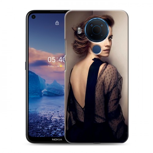 Дизайнерский силиконовый чехол для Nokia 5.4 Эмма Уотсон