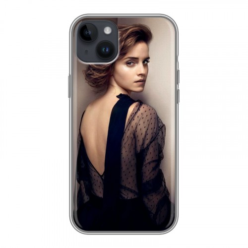 Дизайнерский пластиковый чехол для Iphone 14 Plus Эмма Уотсон