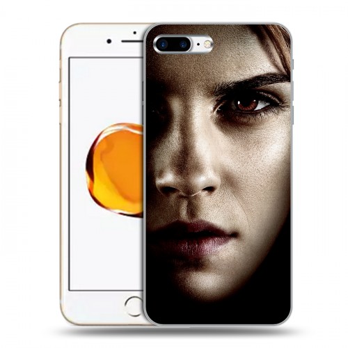 Дизайнерский силиконовый чехол для Iphone 7 Plus / 8 Plus Эмма Уотсон