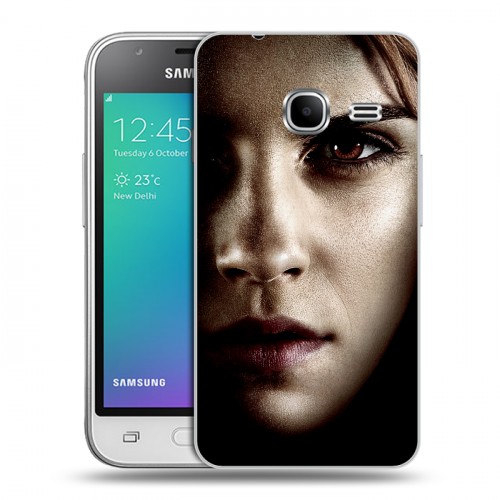 Дизайнерский силиконовый чехол для Samsung Galaxy J1 mini (2016) Эмма Уотсон