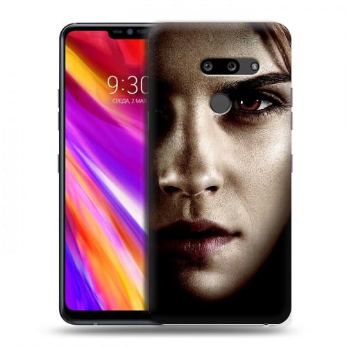 Дизайнерский пластиковый чехол для LG G8 ThinQ Эмма Уотсон