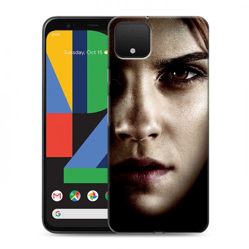 Дизайнерский пластиковый чехол для Google Pixel 4 Эмма Уотсон