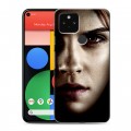 Дизайнерский пластиковый чехол для Google Pixel 5 Эмма Уотсон