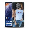 Дизайнерский силиконовый чехол для Nokia 9 PureView Эмма Робертс