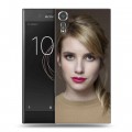 Дизайнерский пластиковый чехол для Sony Xperia XZs Эмма Робертс