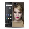 Дизайнерский пластиковый чехол для BlackBerry KEY2 Эмма Робертс