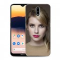 Дизайнерский пластиковый чехол для Nokia 2.3 Эмма Робертс