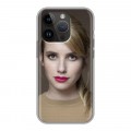 Дизайнерский силиконовый чехол для Iphone 14 Pro Эмма Робертс