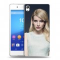 Дизайнерский пластиковый чехол для Sony Xperia Z3+ Эмма Робертс