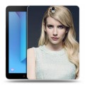 Дизайнерский силиконовый чехол для Samsung Galaxy Tab S3 Эмма Робертс