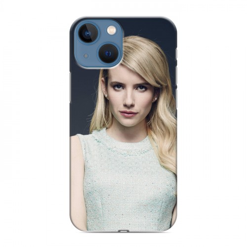Дизайнерский пластиковый чехол для Iphone 13 Mini Эмма Робертс