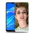 Дизайнерский пластиковый чехол для Huawei Y6 (2019) Эмма Робертс