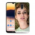 Дизайнерский силиконовый чехол для Nokia 2.3 Эмма Робертс