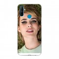 Дизайнерский силиконовый чехол для Realme C3 Эмма Робертс