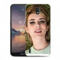 Дизайнерский силиконовый чехол для Nokia 1.3 Эмма Робертс