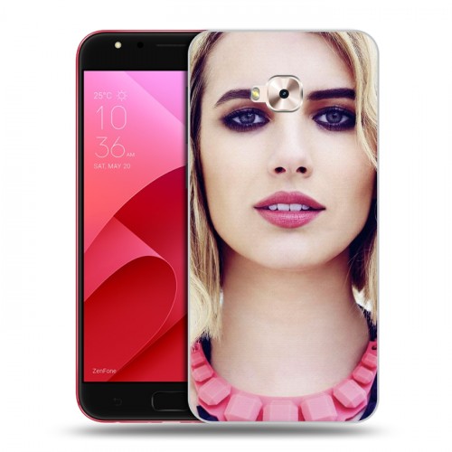 Дизайнерский пластиковый чехол для ASUS ZenFone 4 Selfie Pro Эмма Робертс
