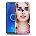 Дизайнерский силиконовый чехол для Alcatel 5V Эмма Робертс