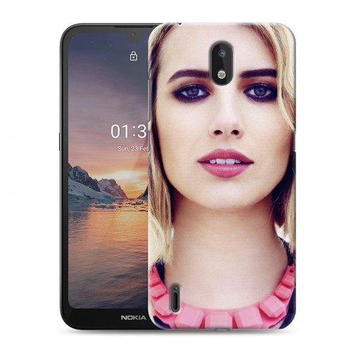 Дизайнерский силиконовый чехол для Nokia 1.3 Эмма Робертс