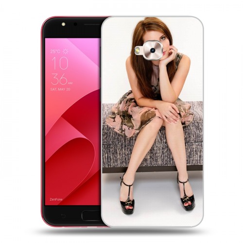 Дизайнерский пластиковый чехол для ASUS ZenFone 4 Selfie Pro Эмма Робертс