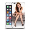 Дизайнерский силиконовый чехол для Iphone 6 Plus/6s Plus Эмма Робертс