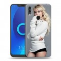 Дизайнерский силиконовый чехол для Alcatel 5V Эмма Робертс