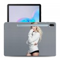 Дизайнерский силиконовый чехол для Samsung Galaxy Tab S6 Эмма Робертс