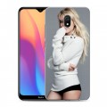 Дизайнерский силиконовый с усиленными углами чехол для Xiaomi RedMi 8A Эмма Робертс