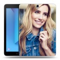 Дизайнерский силиконовый чехол для Samsung Galaxy Tab S3 Эмма Робертс