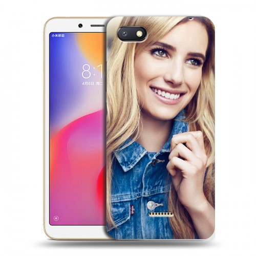 Дизайнерский пластиковый чехол для Xiaomi RedMi 6A Эмма Робертс