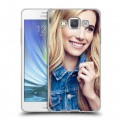 Дизайнерский пластиковый чехол для Samsung Galaxy A5 Эмма Робертс