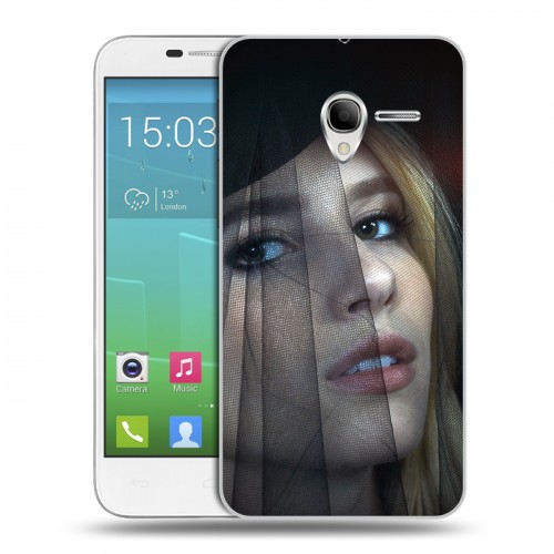Дизайнерский силиконовый чехол для Alcatel One Touch POP 3 5 Эмма Робертс
