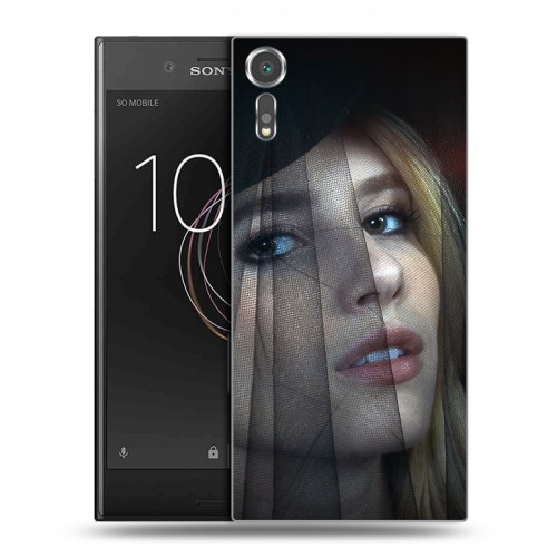 Дизайнерский пластиковый чехол для Sony Xperia XZs Эмма Робертс