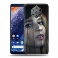 Дизайнерский силиконовый чехол для Nokia 9 PureView Эмма Робертс