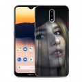 Дизайнерский силиконовый чехол для Nokia 2.3 Эмма Робертс