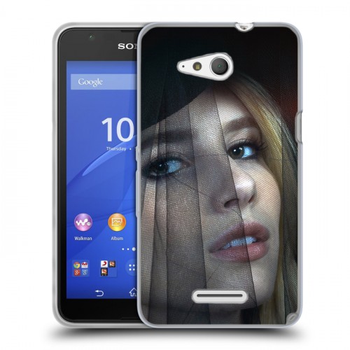 Дизайнерский пластиковый чехол для Sony Xperia E4g Эмма Робертс