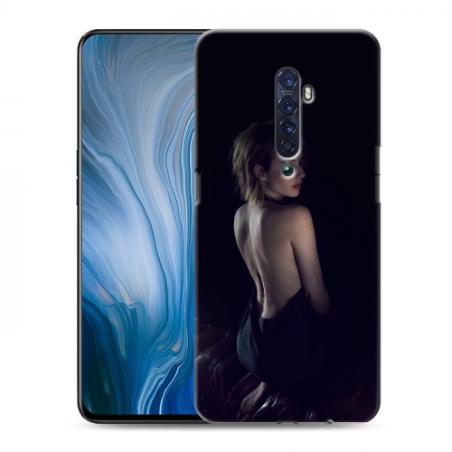 Дизайнерский пластиковый чехол для OPPO Reno2 Z Эмма Робертс