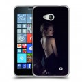 Дизайнерский пластиковый чехол для Microsoft Lumia 640 Эмма Робертс