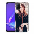 Дизайнерский пластиковый чехол для OPPO A52 Эмма Робертс