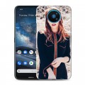 Дизайнерский силиконовый чехол для Nokia 8.3 Эмма Робертс