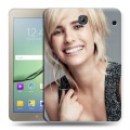 Дизайнерский силиконовый чехол для Samsung Galaxy Tab S2 8.0 Эмма Робертс