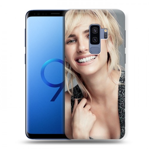 Дизайнерский силиконовый чехол для Samsung Galaxy S9 Plus Эмма Робертс