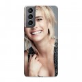 Дизайнерский пластиковый чехол для Samsung Galaxy S21 Эмма Робертс