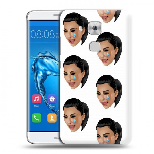 Дизайнерский пластиковый чехол для Huawei Nova Plus Ким Кардашьян