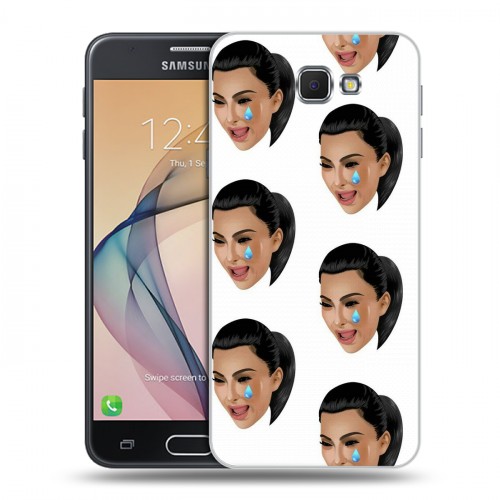 Дизайнерский пластиковый чехол для Samsung Galaxy J5 Prime Ким Кардашьян