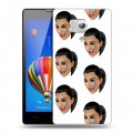 Дизайнерский силиконовый чехол для Huawei Honor 3 Ким Кардашьян